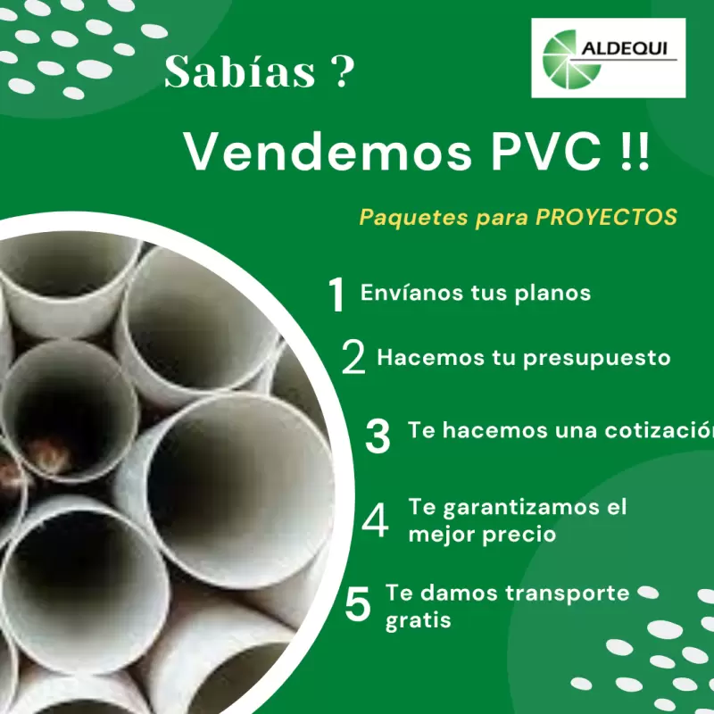 tubos y accesorios PVC